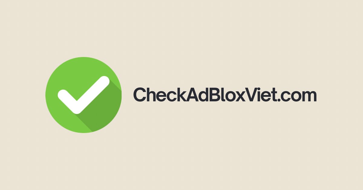 Check AdBlox Việt